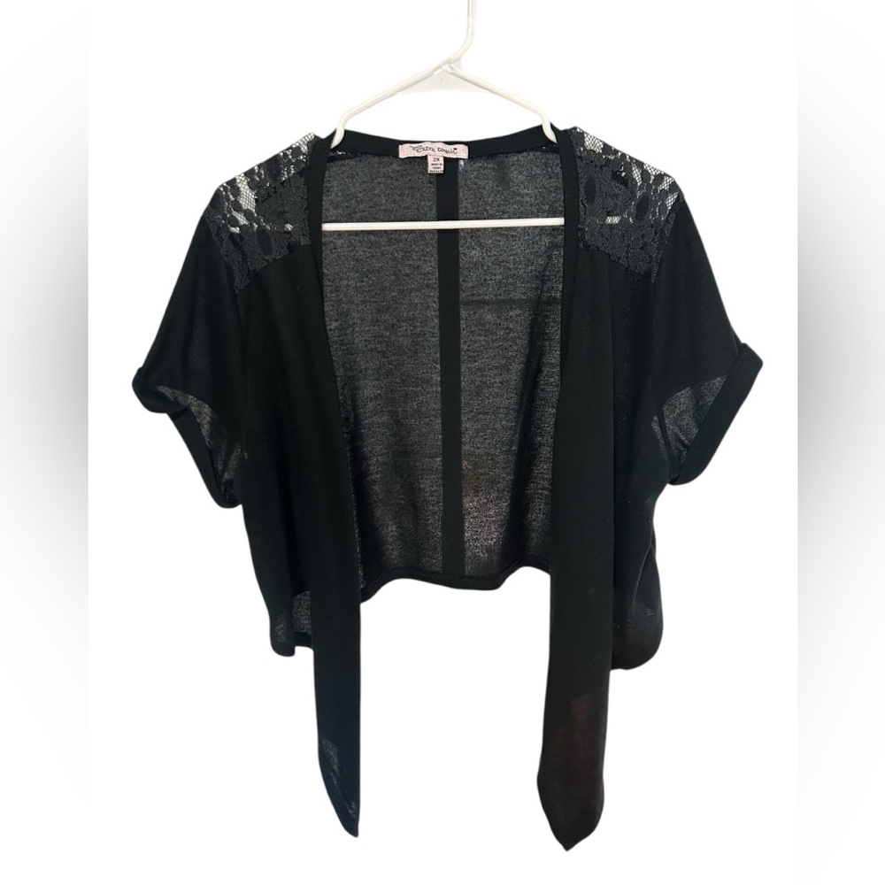 Extra Touch Black cardigan